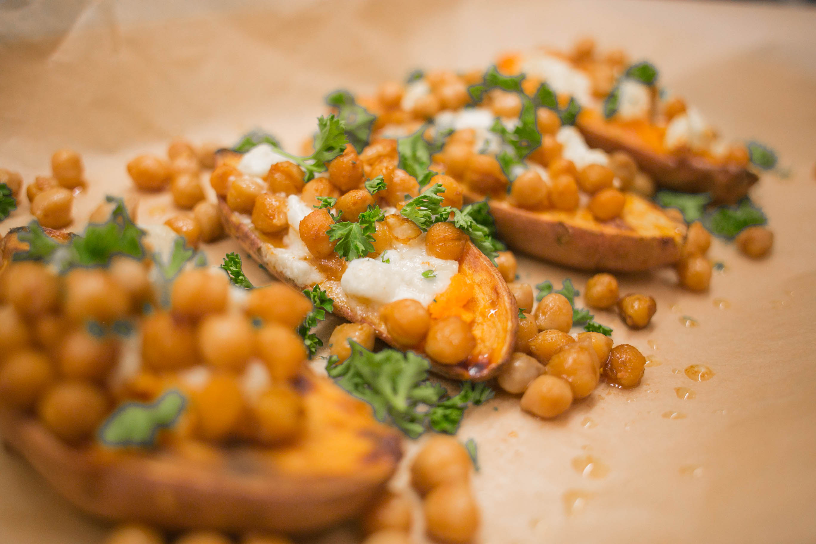 Sötpotatis Rå Alexandra Bring » RECEPT – BAKAD SÖTPOTATIS MED FETAOSTRÖRA